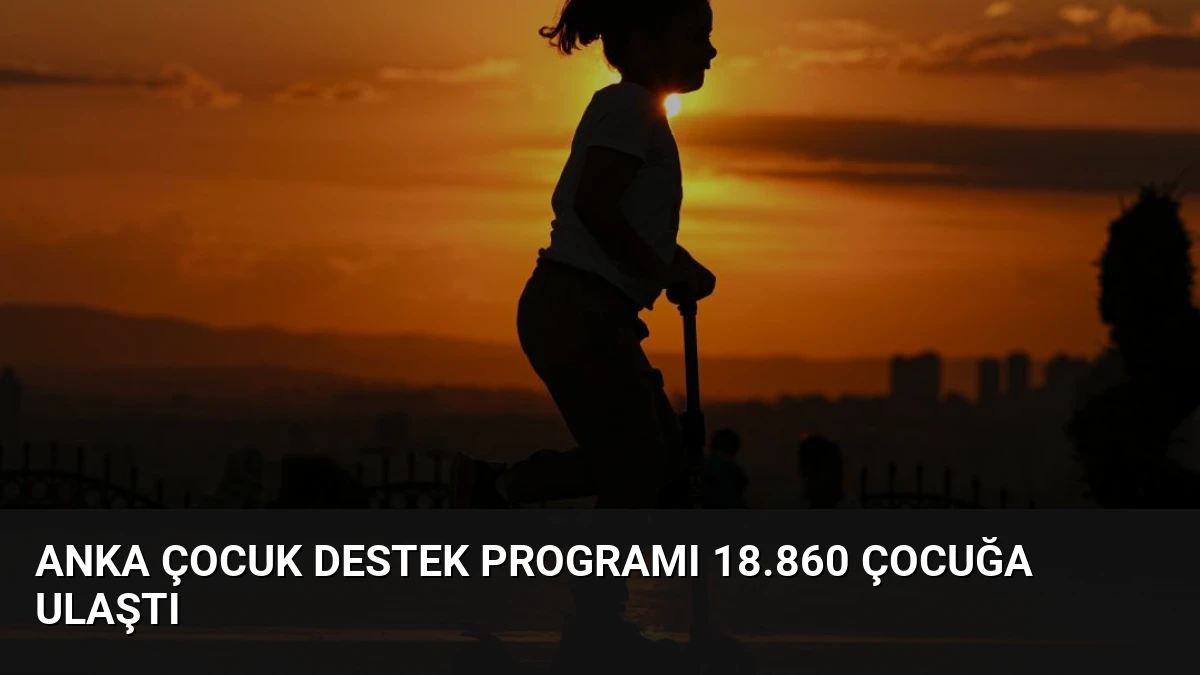 Anka Çocuk Destek Programı 18.860 Çocuğa Ulaştı