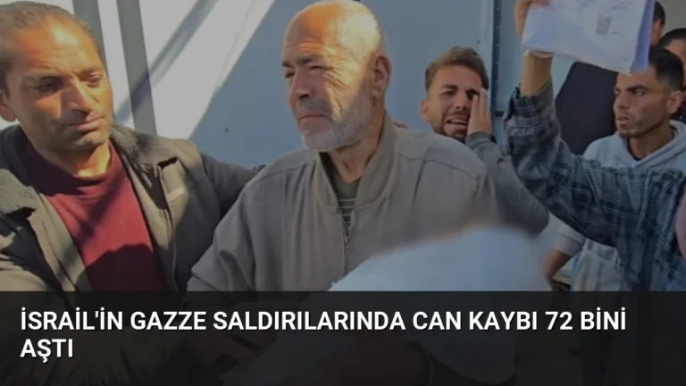 İsrail’in Gazze Saldırılarında Can Kaybı 72 Bini Aştı