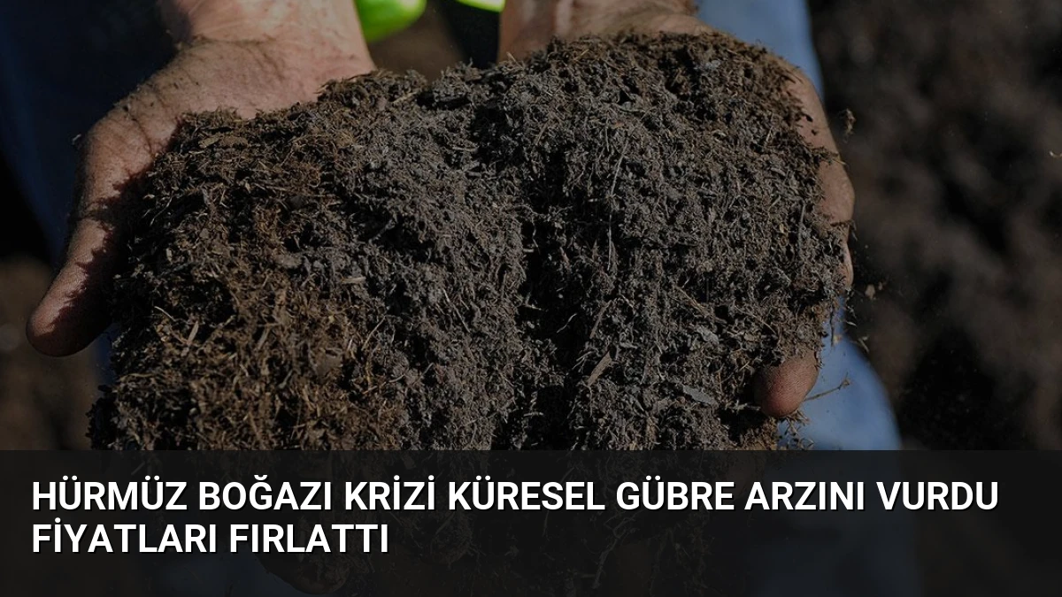 Hürmüz Boğazı Krizi Küresel Gübre Arzını Vurdu Fiyatları Fırlattı