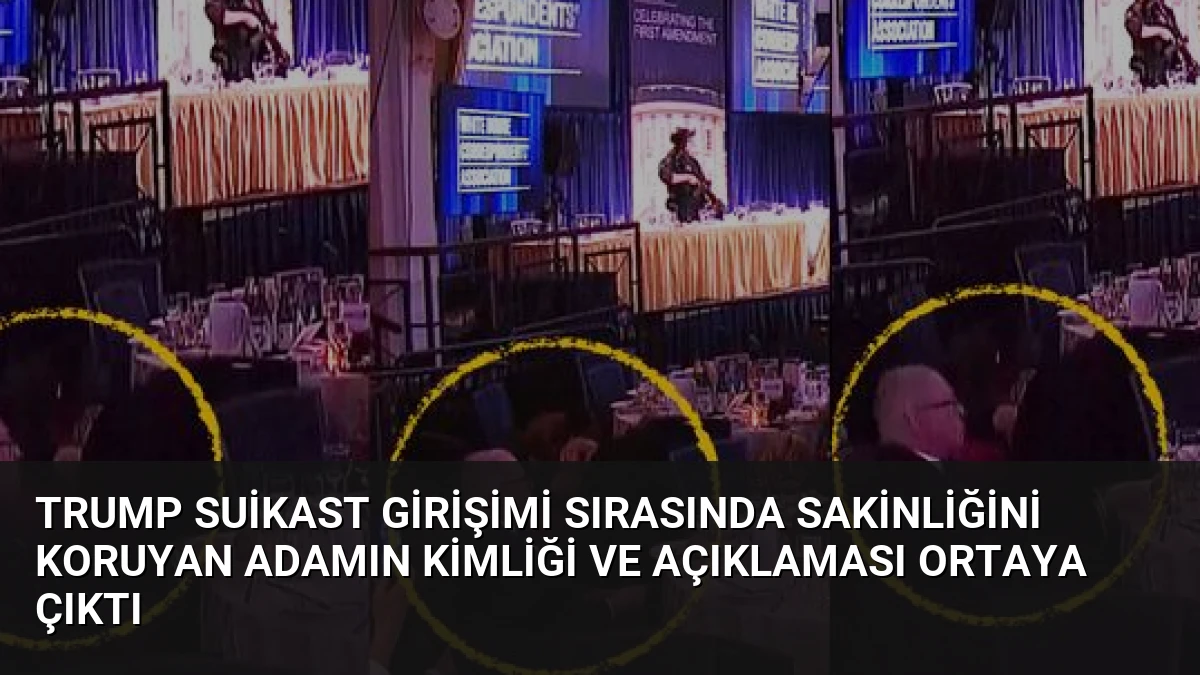 Trump Suikast Girişimi Sırasında Sakinliğini Koruyan Adamın Kimliği ve Açıklaması Ortaya Çıktı