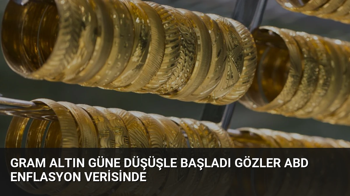 Gram Altın Güne Düşüşle Başladı Gözler ABD Enflasyon Verisinde