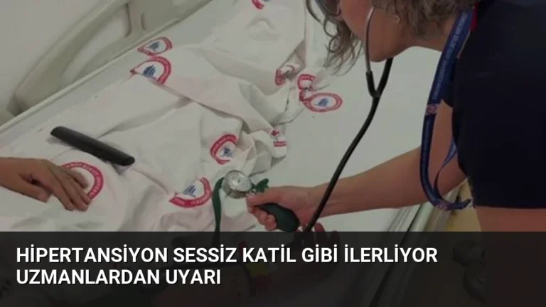 Hipertansiyon Sessiz Katil Gibi İlerliyor Uzmanlardan Uyarı