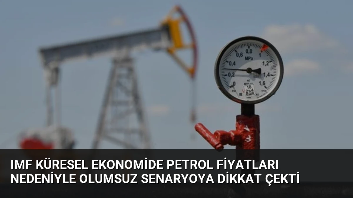 IMF Küresel Ekonomide Petrol Fiyatları Nedeniyle Olumsuz Senaryoya Dikkat Çekti