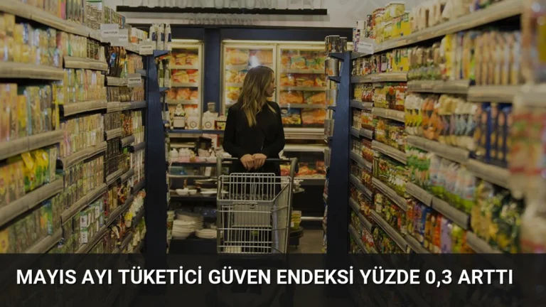 Mayıs Ayı Tüketici Güven Endeksi Yüzde 0,3 Arttı