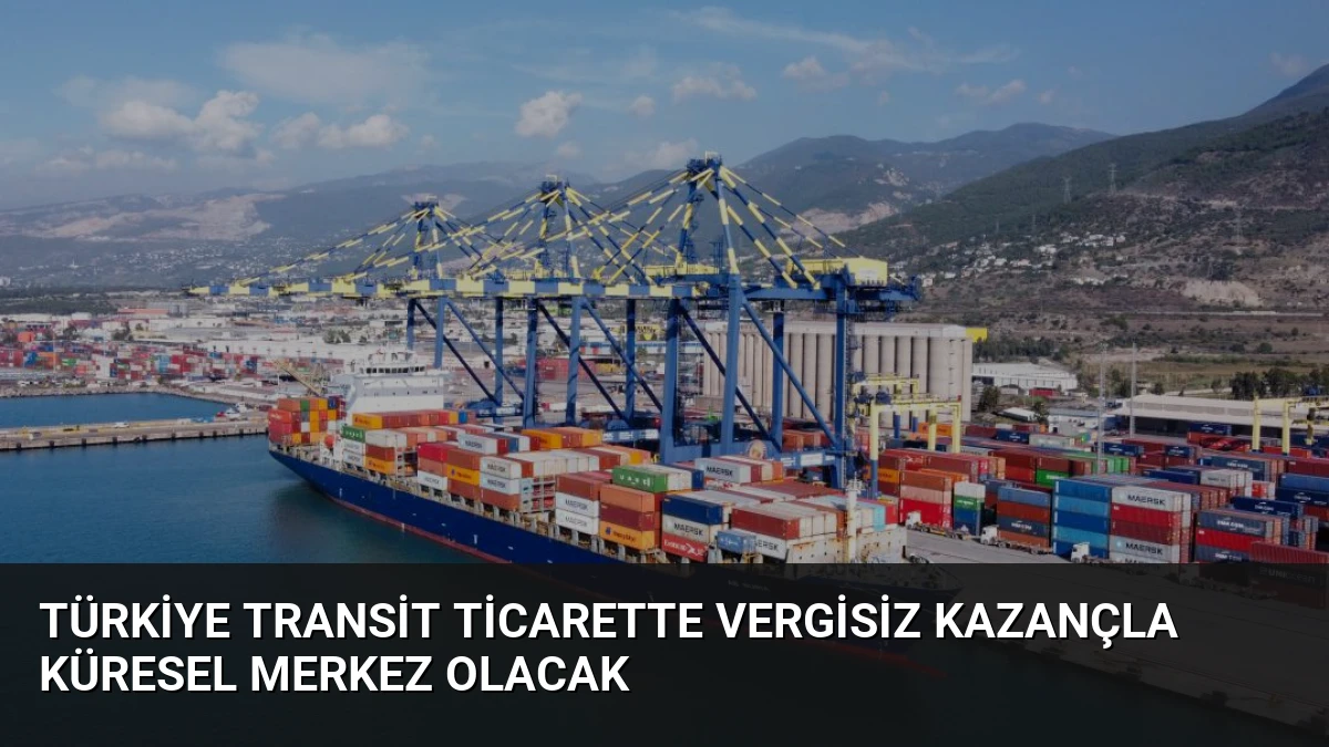 Türkiye Transit Ticarette Vergisiz Kazançla Küresel Merkez Olacak
