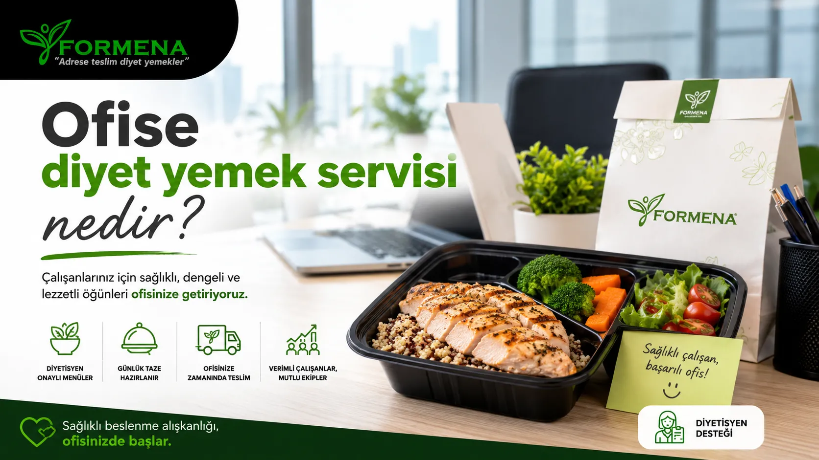 Ofise diyet yemek servisi nedir?