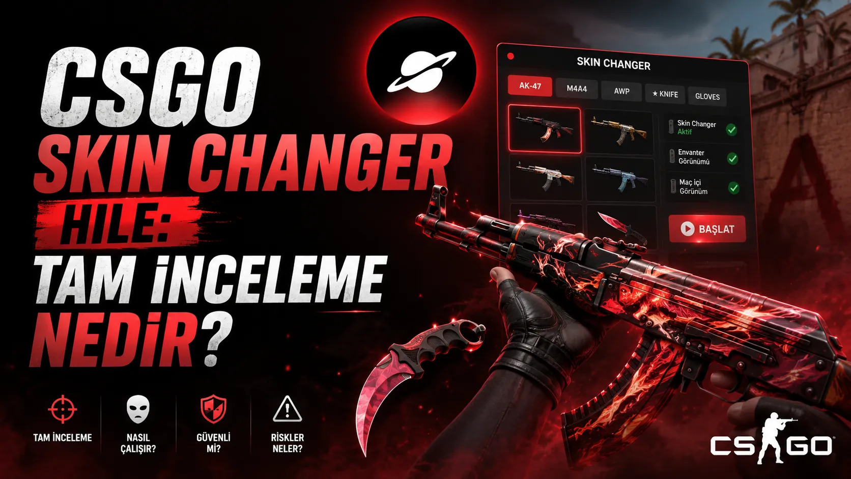 CSGO Skin Changer Hile: Tam İnceleme nedir?