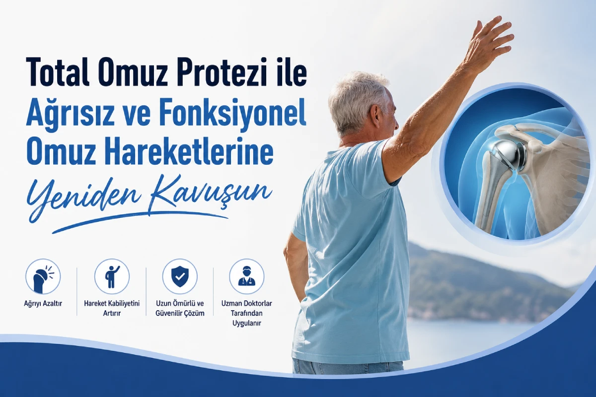Total Omuz Protezi ile Ağrısız ve Fonksiyonel Omuz Hareketlerine Yeniden Kavuşun