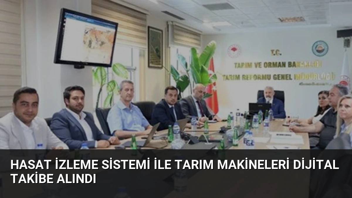 Hasat İzleme Sistemi ile Tarım Makineleri Dijital Takibe Alındı