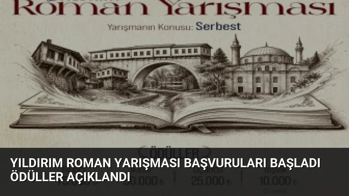 Yıldırım Roman Yarışması Başvuruları Başladı Ödüller Açıklandı
