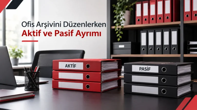 Ofis Arşivini Düzenlerken Aktif ve Pasif Ayrımı
