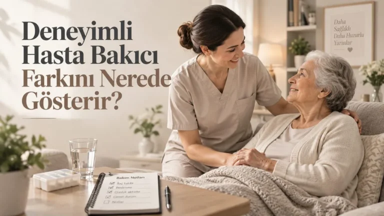 Deneyimli Hasta Bakıcı Farkını Nerede Gösterir?