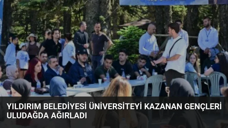 Yıldırım Belediyesi Üniversiteyi Kazanan Gençleri Uludağda Ağırladı