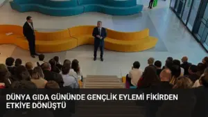 Dünya Gıda Gününde Gençlik Eylemi Fikirden Etkiye Dönüştü