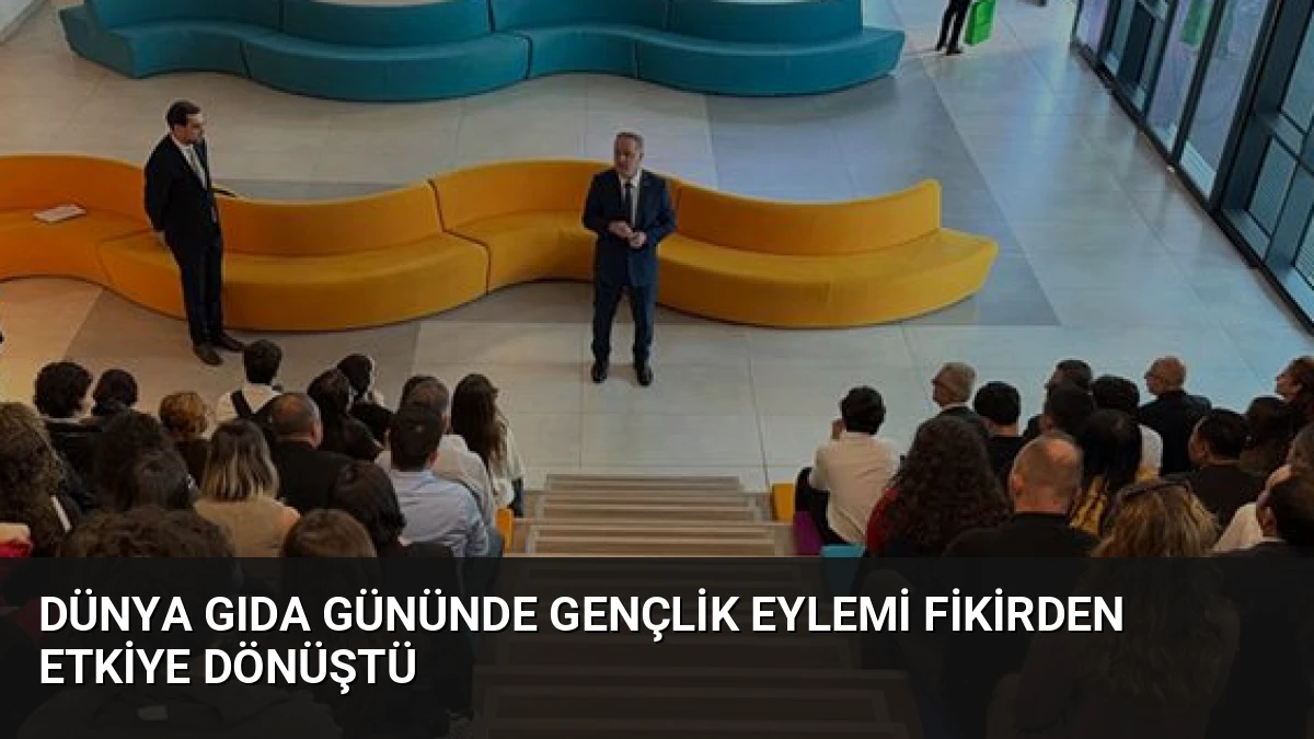 Dünya Gıda Gününde Gençlik Eylemi Fikirden Etkiye Dönüştü