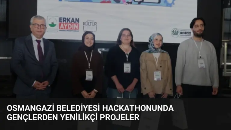 Osmangazi Belediyesi Hackathonunda Gençlerden Yenilikçi Projeler